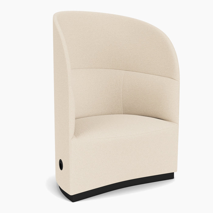 Tearoom Lounge Chair, High Back - Logan Jasmine