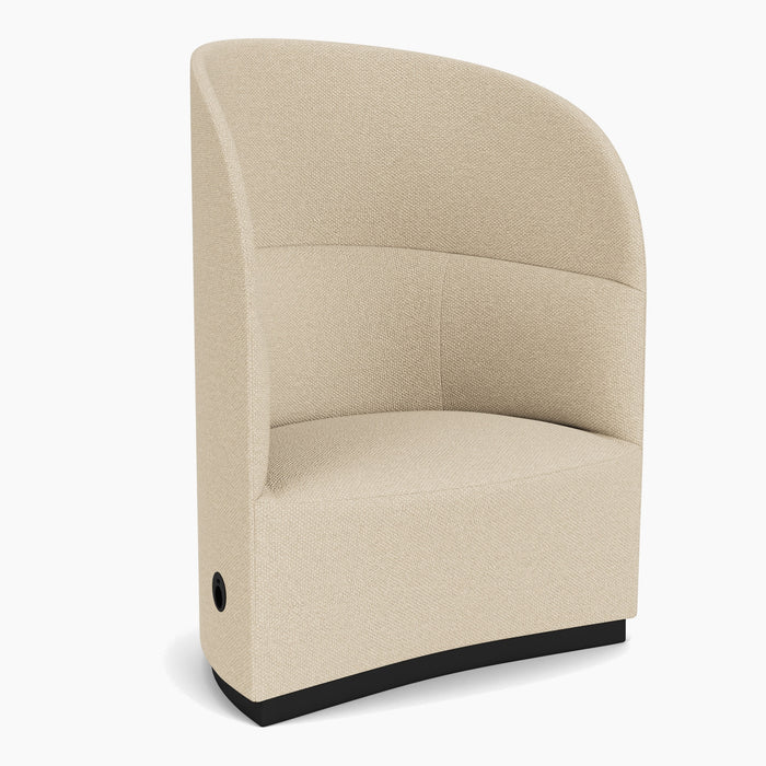 Tearoom Lounge Chair, High Back - Logan Sand