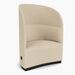Tearoom Lounge Chair, High Back - Logan Sand