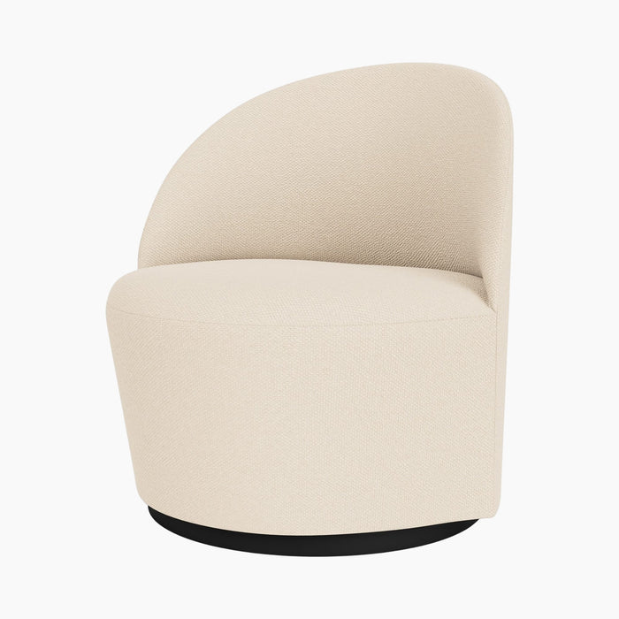 Tearoom Lounge Chair, Swivel w/Return - Logan Jasmine