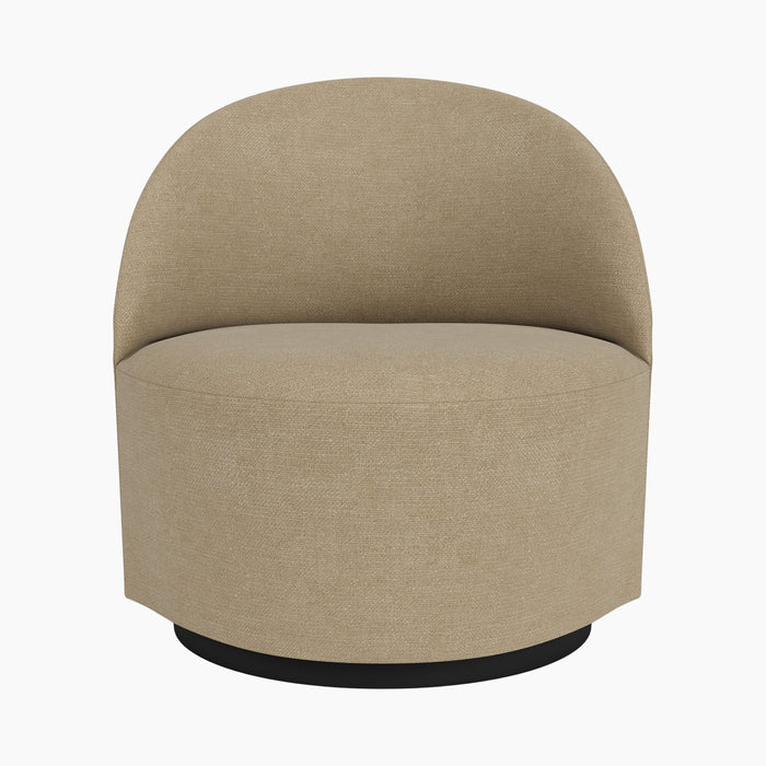 Tearoom Lounge Chair, Swivel w/Return - Audo Bouclé 02