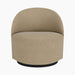Tearoom Lounge Chair, Swivel w/Return - Audo Bouclé 02