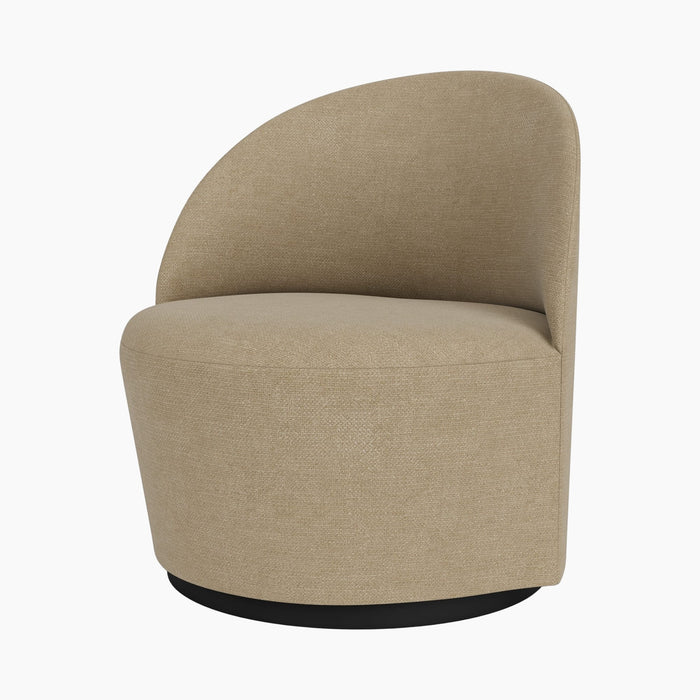 Tearoom Lounge Chair, Swivel w/Return - Audo Bouclé 02