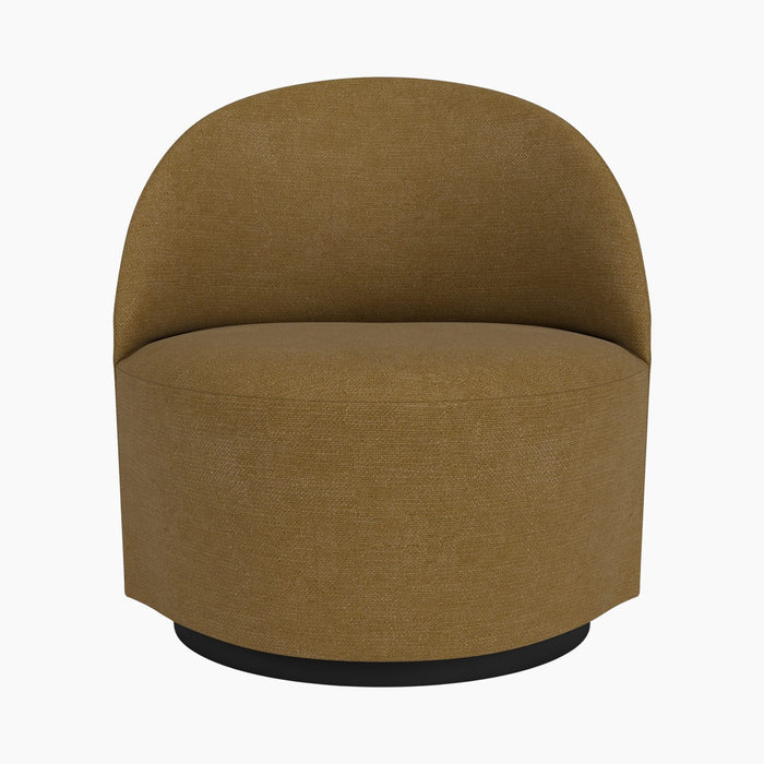 Tearoom Lounge Chair, Swivel w/Return - Audo Bouclé 06