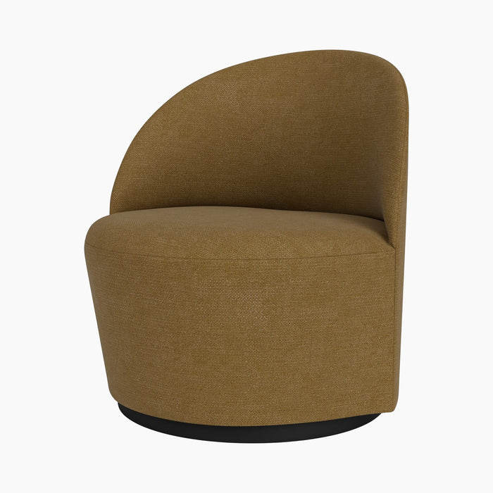 Tearoom Lounge Chair, Swivel w/Return - Audo Bouclé 06