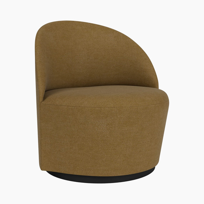 Tearoom Lounge Chair, Swivel w/Return - Audo Bouclé 06