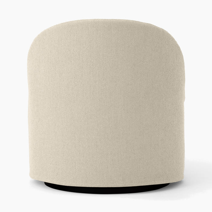 Tearoom Lounge Chair, w. Swivel w. Loose Cover - Logan Jasmine