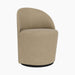 Tearoom Club Chair, Swivel w/ Return - Audo Bouclé 02