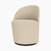 Tearoom Club Chair, Swivel w/ Return - Logan Sand