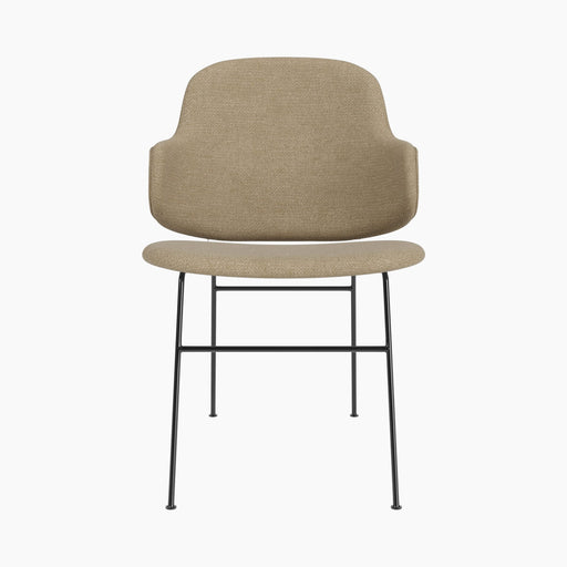 The Penguin Dining Chair, Fully Upholstered - Audo Bouclé 02