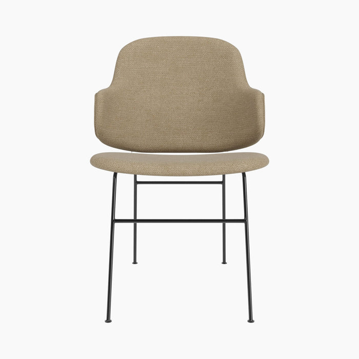 The Penguin Dining Chair, Fully Upholstered - Audo Bouclé 02