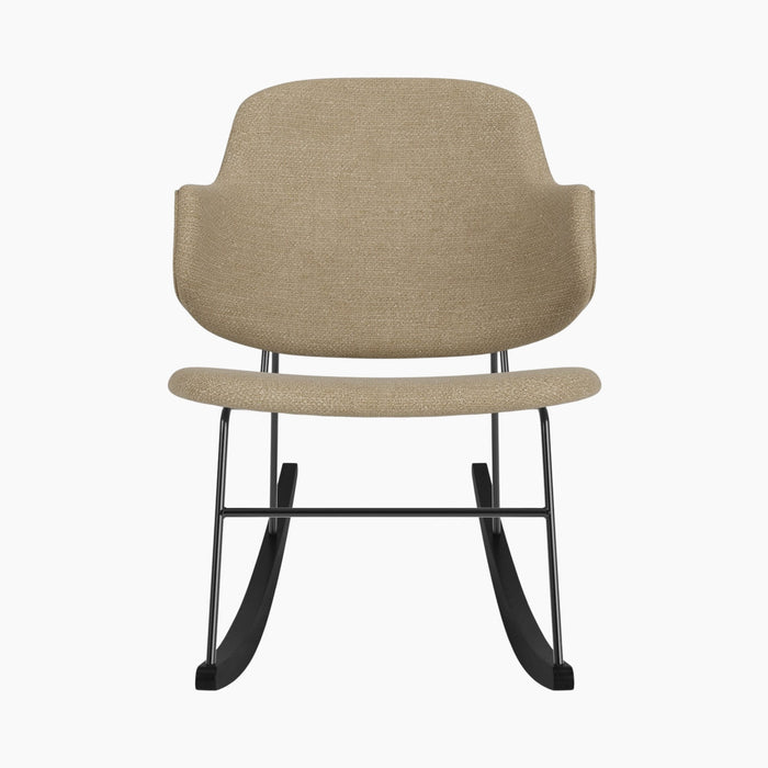 The Penguin Rocking Chair, Fully Upholstered - Audo Bouclé 02