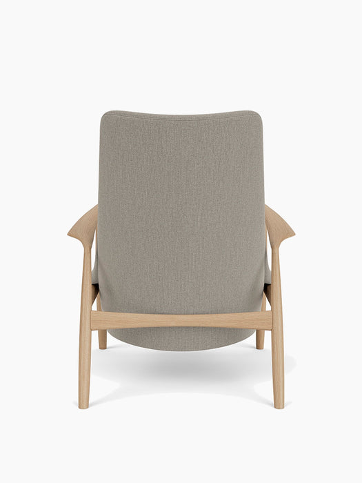 The Seal Lounge Chair, High Back - Re-wool 218