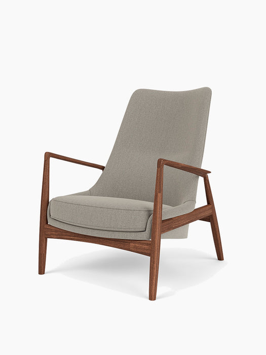 The Seal Lounge Chair, High Back - Re-wool 218