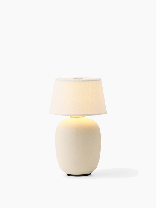 Torso Table Lamp, Portable - Sand