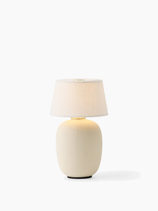 Torso Table Lamp, Portable - Sand