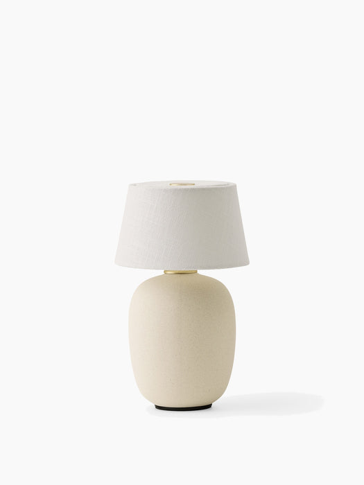 Torso Table Lamp, Portable - Sand