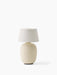 Torso Table Lamp, Portable - Sand