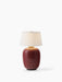 Torso Table Lamp, Portable - Ruby