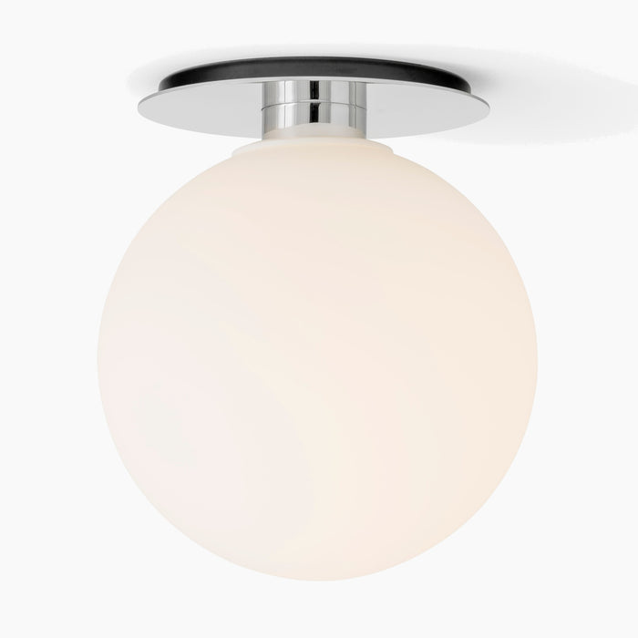 TR Bulb, Ceiling/Wall Lamp - Polished Steel