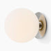 TR Bulb, Ceiling/Wall Lamp - Polished Steel