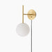 TR Bulb, Suspended Wall Lamp - Brushed Brass
