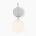 TR Bulb, Suspended Wall Lamp - Polished Steel