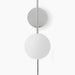 TR Bulb, Suspended Wall Lamp - Polished Steel