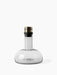 Wine Breather Carafe, Original - Smoked Glass | Brass Lid