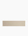 A straight-on view of the long, rectangular Zet Storage System L150 Back Panel in a solid off-white colour.