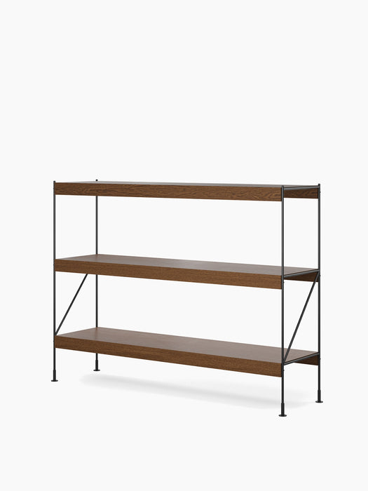 Zet Storage System - Dark Stained Oak