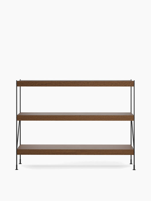 Zet Storage System - Dark Stained Oak
