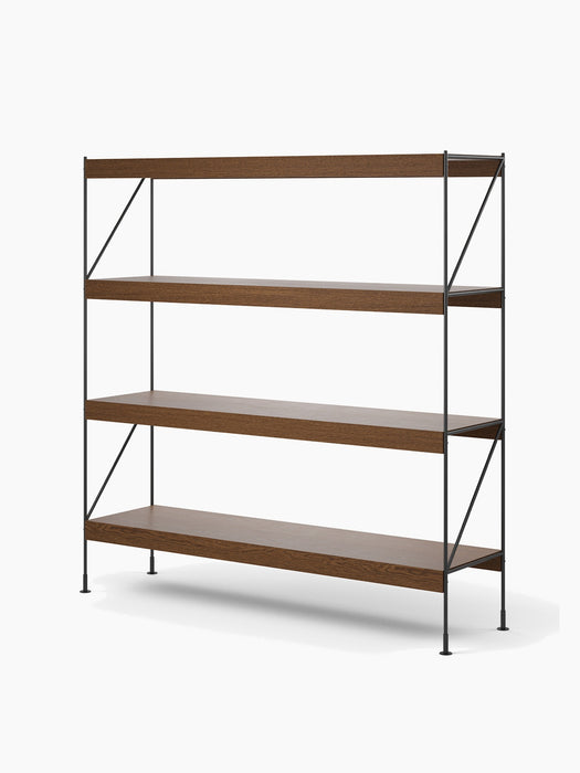 Zet Storage System - Dark Stained Oak