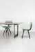 Brut Dining Table anthracite ash black glass grey smoked - ambient