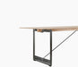 Brut Dining Table - Anthracite Grey / Natural Oak - studio