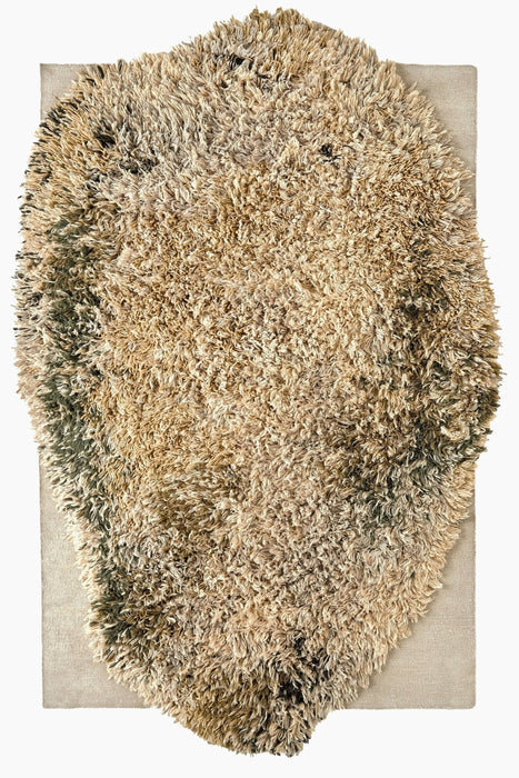 Alga Rug - Grey - Hand Knotted + Hand Loomed - 50% Afghan wool + 29% NZ wool + 21% New wool - nanimarquina