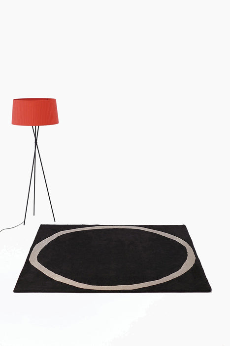 Aros Square Rug in interior setting - nanimarquina