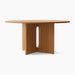 Androgyne Dining Table, Round - Natural Oak