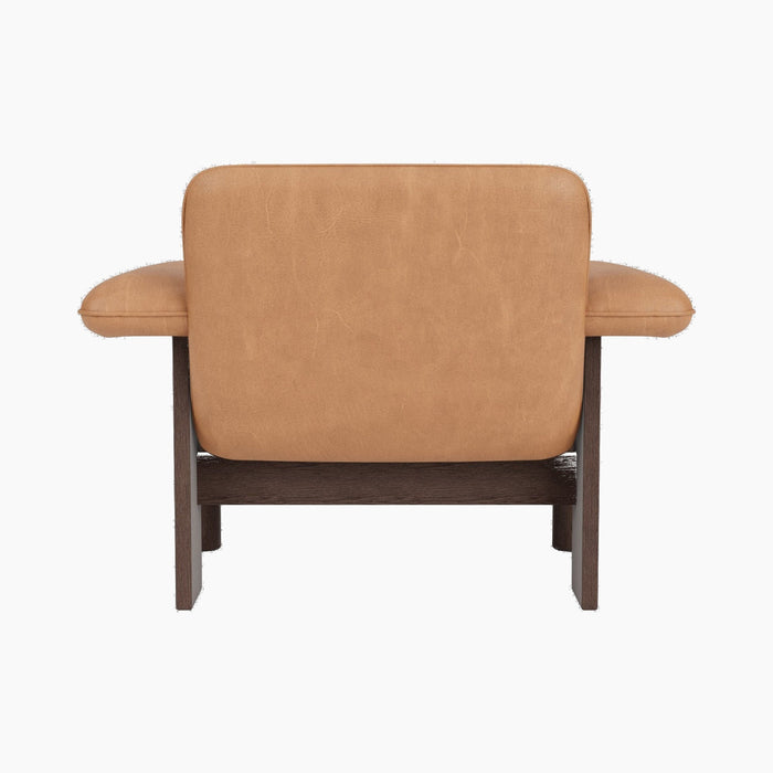Brasilia Lounge Chair, Low Back, Textile - Dunes Camel 21004