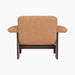 Brasilia Lounge Chair, Low Back, Textile - Dunes Camel 21004