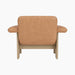Brasilia Lounge Chair, Low Back, Textile - Dunes Camel 21004