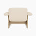 Brasilia Lounge Chair, Low Back, Textile - Logan Jasmine
