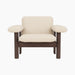 Brasilia Lounge Chair, Low Back, Textile - Logan Jasmine