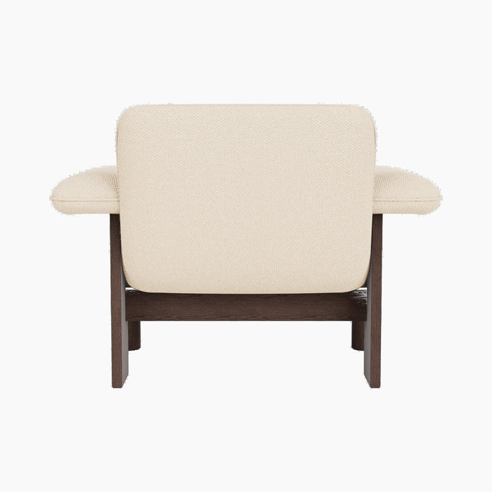 Brasilia Lounge Chair, Low Back, Textile - Logan Jasmine