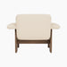 Brasilia Lounge Chair, Low Back, Textile - Logan Jasmine