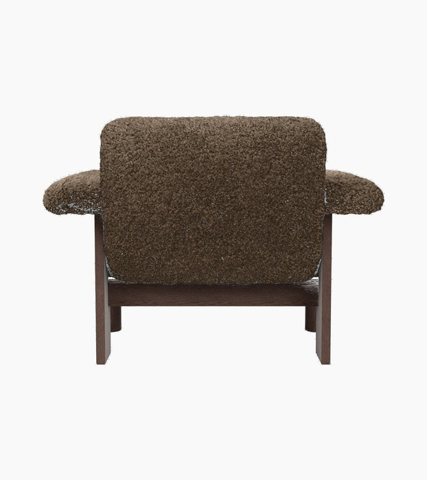 Brasilia Lounge Chair, Low Back, Sheepskin - Sheepskin Root