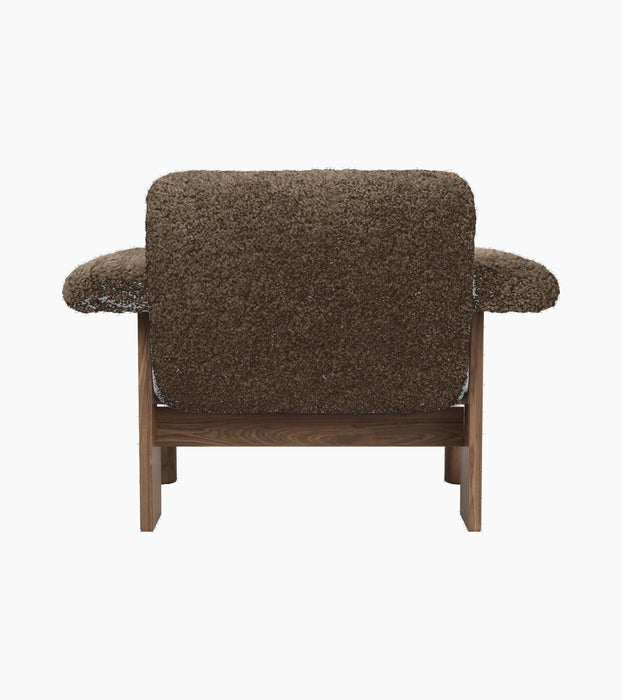 Brasilia Lounge Chair, Low Back, Sheepskin - Sheepskin Root