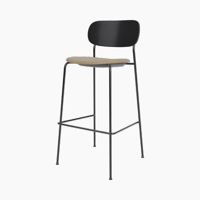 Co Bar Chair, Seat Upholstered - Audo Bouclé 02