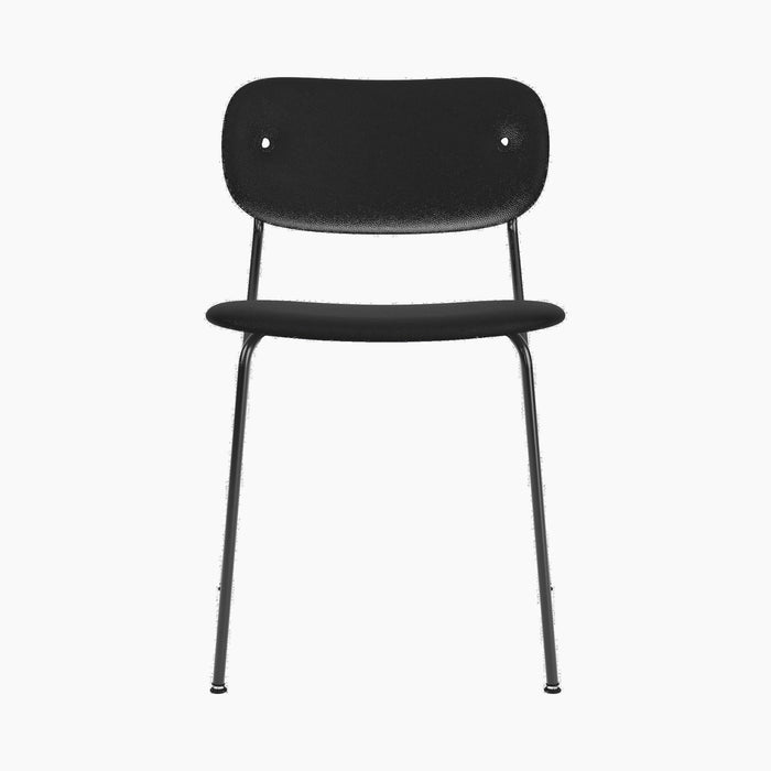 Co Dining Chair, fully upholstered, Black - Sierra 1001