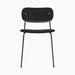 Co Dining Chair, fully upholstered, Black - Sierra 1001